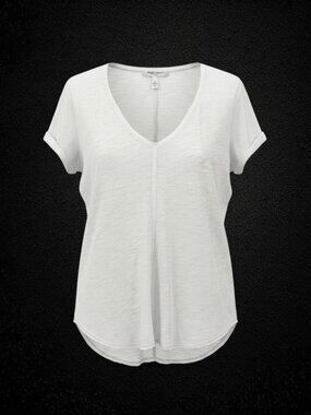 Project Social T Wearever Seam Detail V-Neck Tee XS